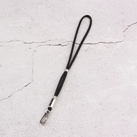 Черное запястье веревка длиной 26 см