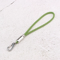 Узор змеи зеленый ключ веревка 16 см длиной