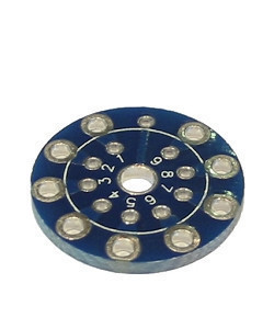 CMC 9脚管座专用转接板 2元/块 音响配件