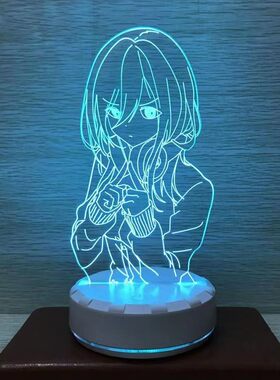 五等分的花嫁中野三玖小夜灯