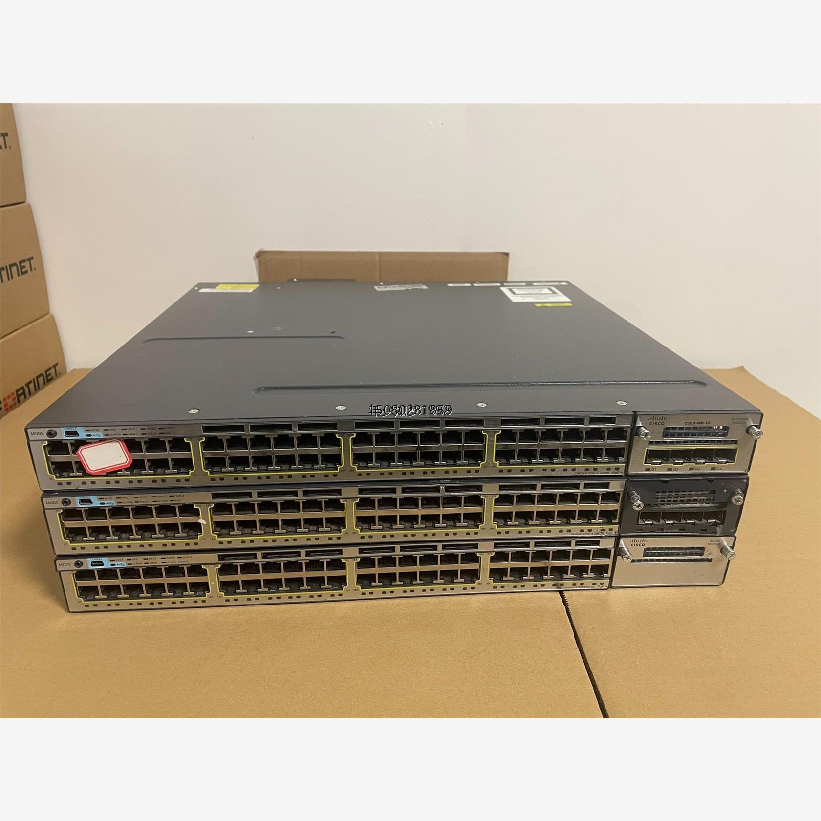 议价*议价!!!思科Cisco WS-C3750X-48PF-L 48口千