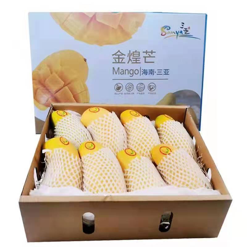 【顺丰包邮礼盒装】海南金煌芒果8斤包邮应季新鲜水果青甜心孕妇5|ruв категории водной мясо/свежие фрукты и овощи/еда, свежие фрукты, манго - от Buy2taobao.com для оказания профессиональной услуги покупки агента Taobao