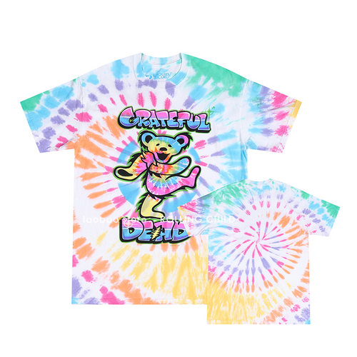 正版GratefulDead扎染T恤现行版