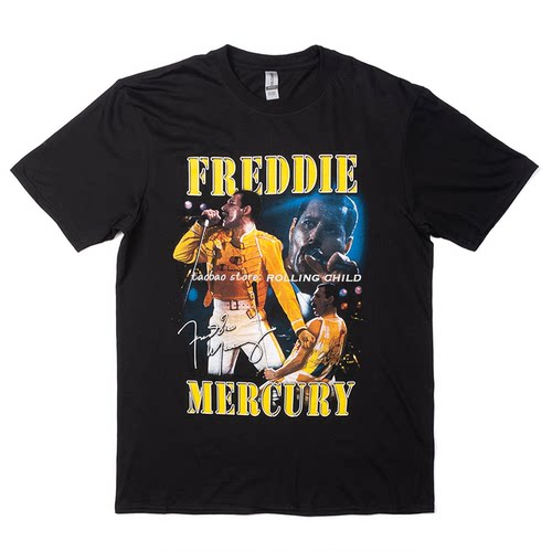 vintage波西米亚狂想曲短袖T恤