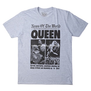 T恤p官方现行版 Queen皇后乐队波西米亚狂想曲vintage摇滚短袖 正版