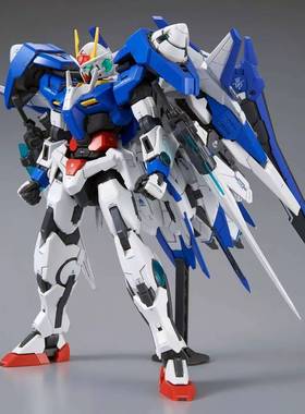 男孩儿童礼物玩具 敢达 MG 00高达强化模组 XN Raiser 00R 万代