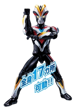 男孩儿童礼物玩具 银河奥特曼 维克特利 胜利 UAF 超可动 万代