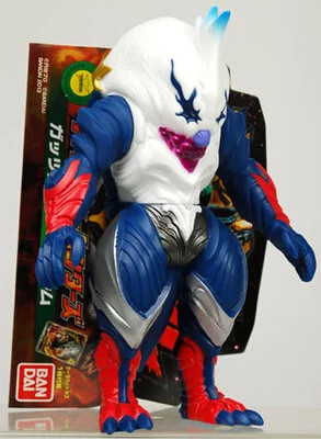 男孩儿童礼物玩具 奥特曼 怪兽软胶 嘎次枪手 伽鲁姆 rush 可动