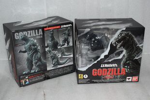 男孩儿童礼物玩具 奥特曼 怪兽 哥斯拉 SHM 1954 哥吉拉 正版