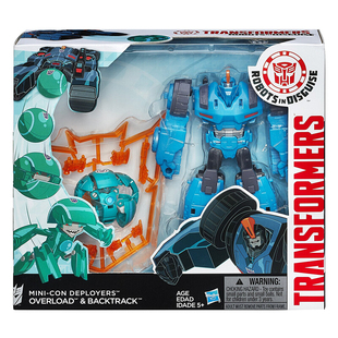 男孩儿童礼物玩具 变形金刚 领袖的挑战 RID 战斗合体 超载追踪