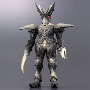 男孩儿童礼物玩具 奥特曼 万代正版 EX怪兽软胶 新巴尔坦星人