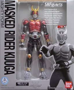 男孩儿童礼物玩具 假面骑士kuuga 古迦 空我 SHF 全能形态 正版