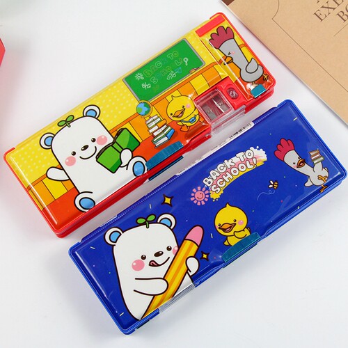 真彩小学生用多功能笔盒文具盒