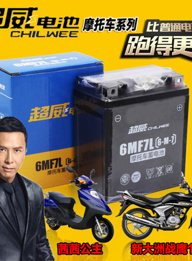 茜茜大公主摩托车电池12v7ah新大洲150小战鹰本田飞梦E彩E影电瓶