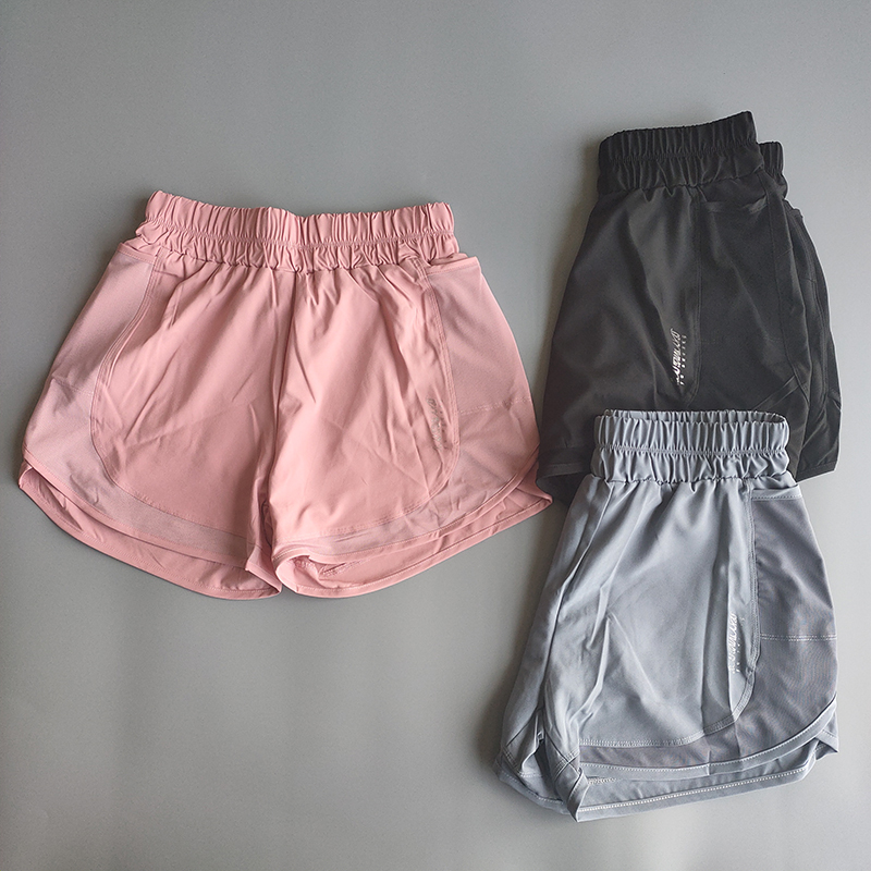 宽松高腰瑜伽运动短裤