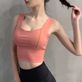 清仓处理运动内衣女防下垂聚拢瑜伽背心外穿大胸胖mm大码 健身文胸
