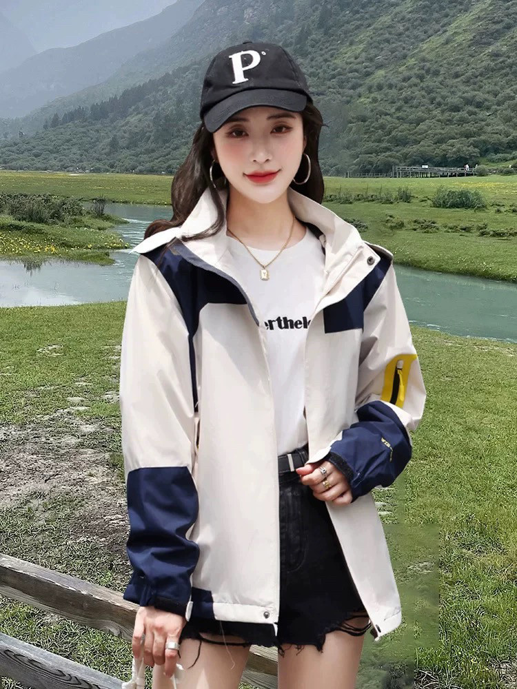 冲锋衣外套女款2026秋冬新款三合一可拆卸防风防水保暖滑雪风衣