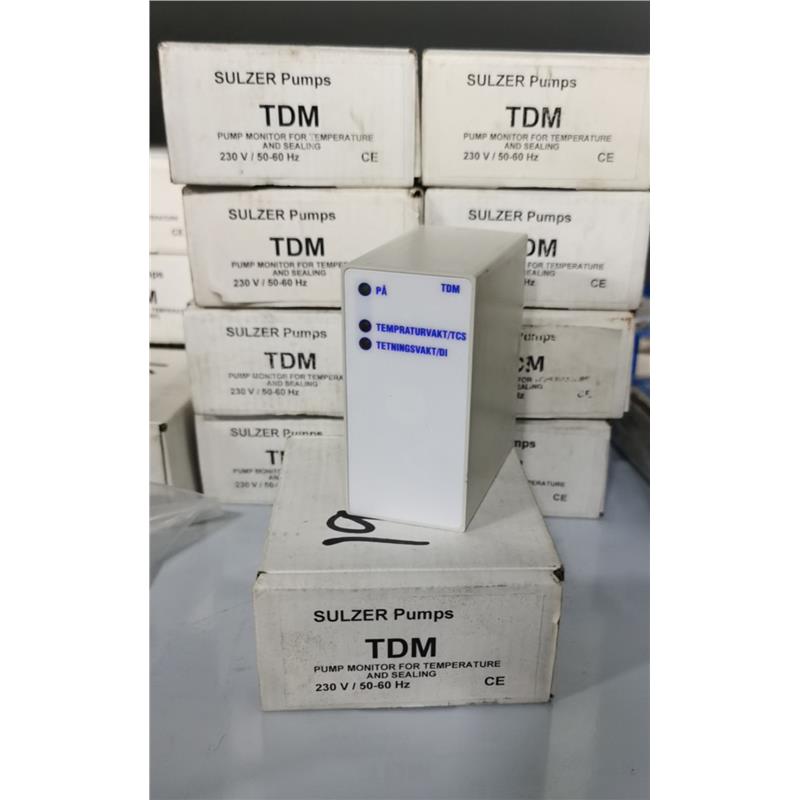 SULZER泵监控继电器 TDM全新现货议价