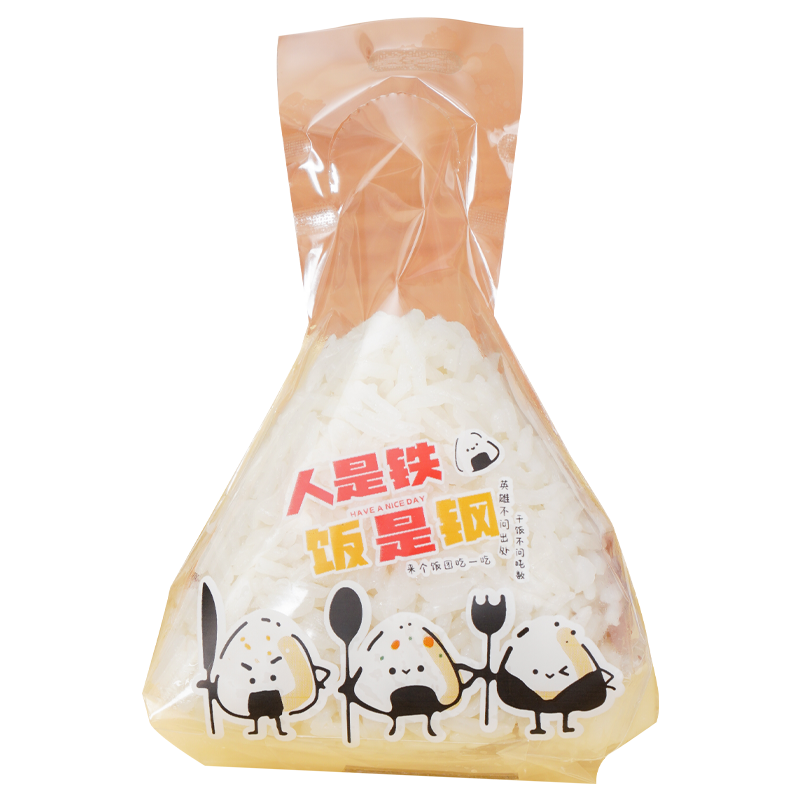 三角饭团包装袋可微波加热打包袋
