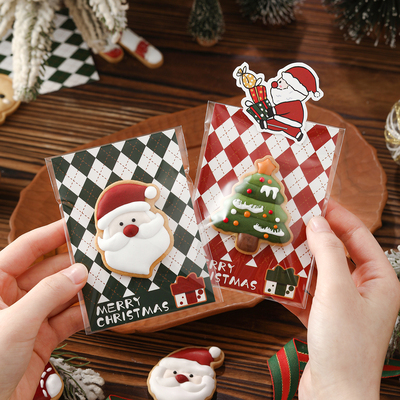 圣诞节卡头对折页眉底卡背卡