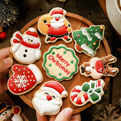 圣诞节曲奇饼干模具立体