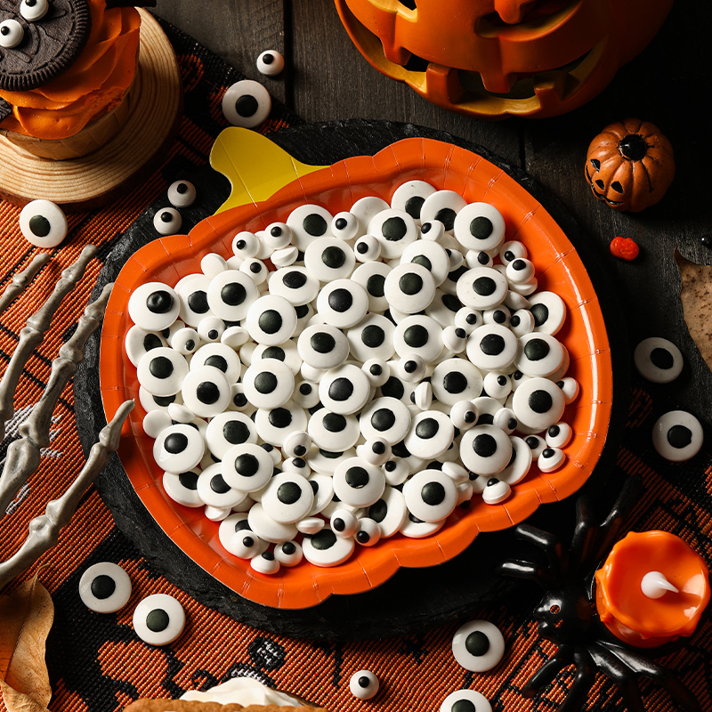 万圣节眼睛眼珠子装饰糖珠
