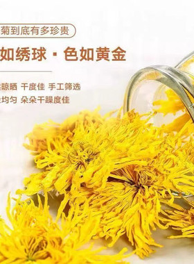 菊花茶金丝皇菊熬夜去火搭配胎菊玫瑰枸杞组合茶养生茶熬夜茶