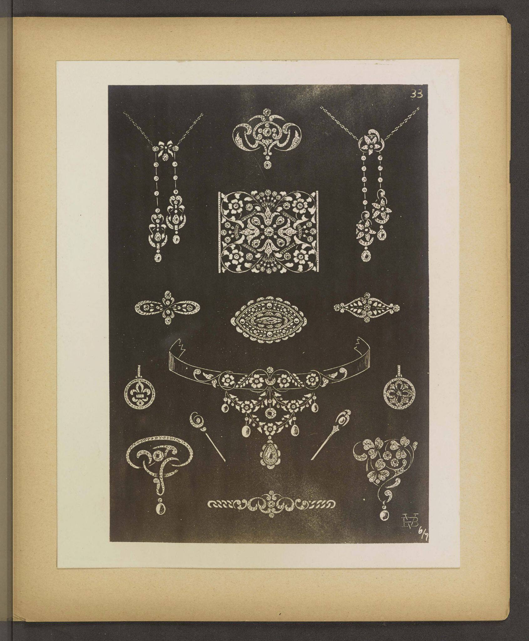 le bijou francais 法国珠宝 古籍珠宝图片素材