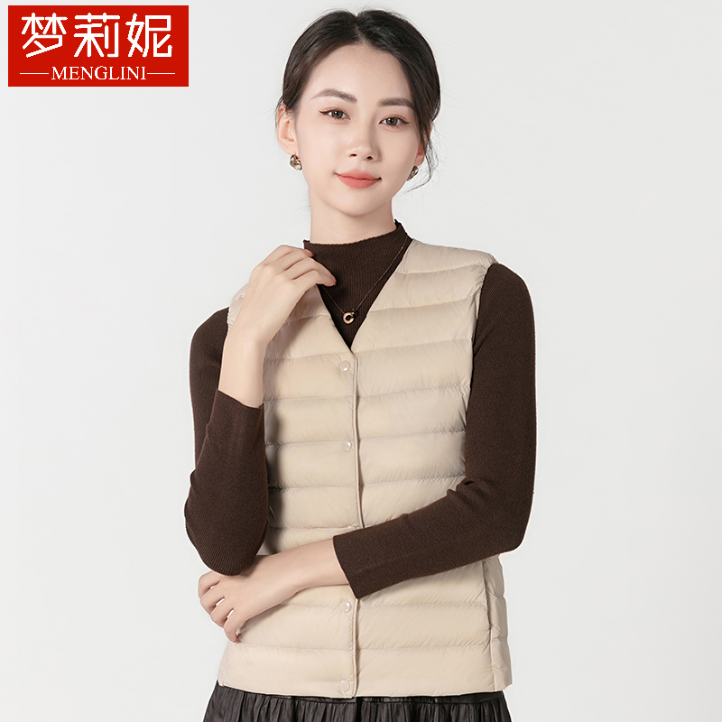 轻薄羽绒马甲羽绒内胆修身保暖