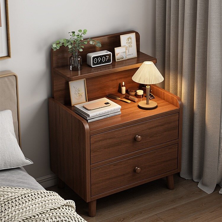 床头柜卧室简约现代小型床头置物架2025新款轻奢高级感极窄收纳柜