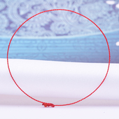 0.3mm超细红绳纯手工编织小黑绳明星款 甜美小红绳手链情人礼物女