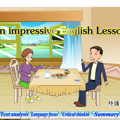 2025上|flash|课件|高中英语|An impressive English Lesson