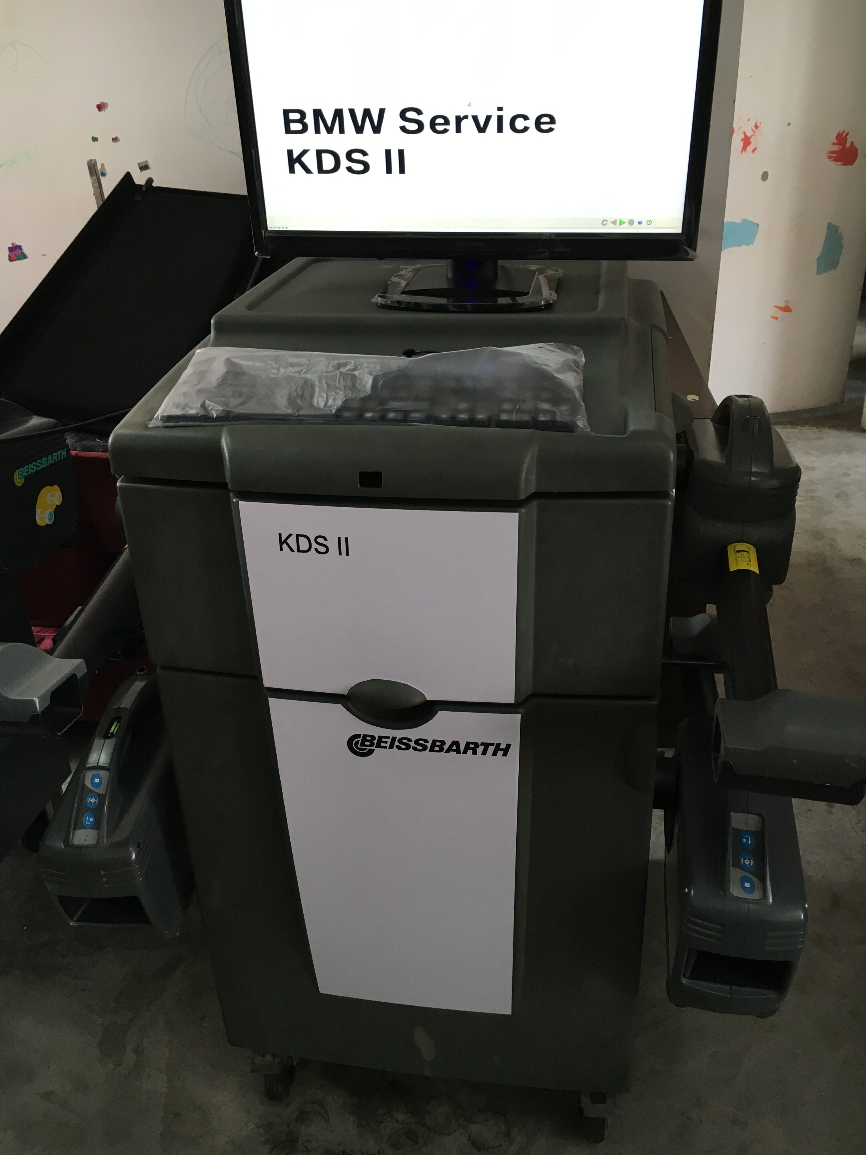 宝马专用四轮定位仪beissbarth kds ii 二手九成新