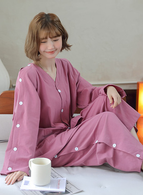 艾灸服女款纯棉长款袖开扣前后开扣针灸服刮痧服拔罐中医理疗服男