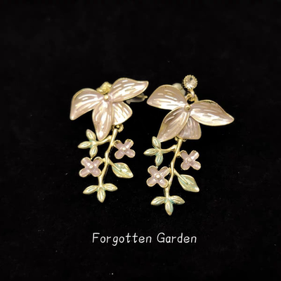 Vintage古着 Forgotten Garden 耳饰