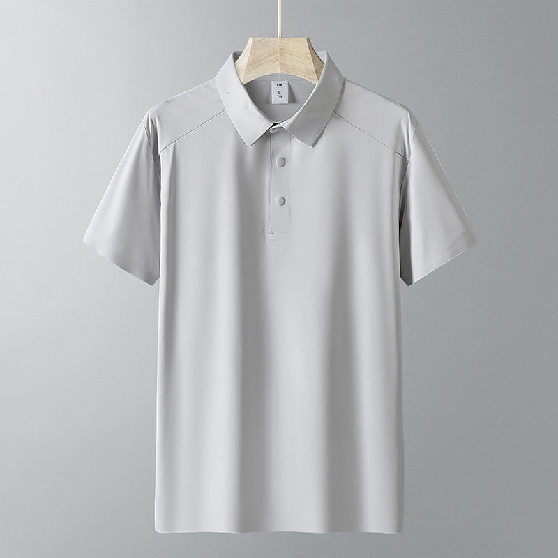 冰丝无痕男士夏季Polo衫