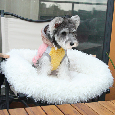 日本乐天radica长毛绒云朵舒适防滑狗窝宠物窝高弹不变形猫窝