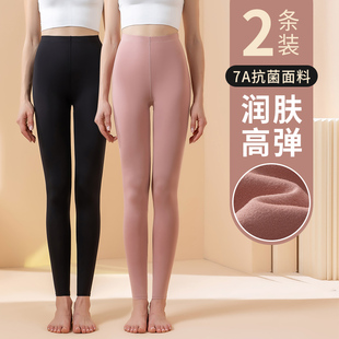 显瘦打底裤 修身 弹力大码 紧身保暖裤 秋裤 无痕棉毛裤 女内穿秋冬季