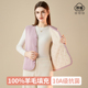 加绒加厚发热背心校服神器无袖 羊毛填充保暖马甲女秋冬季 新款 坎肩