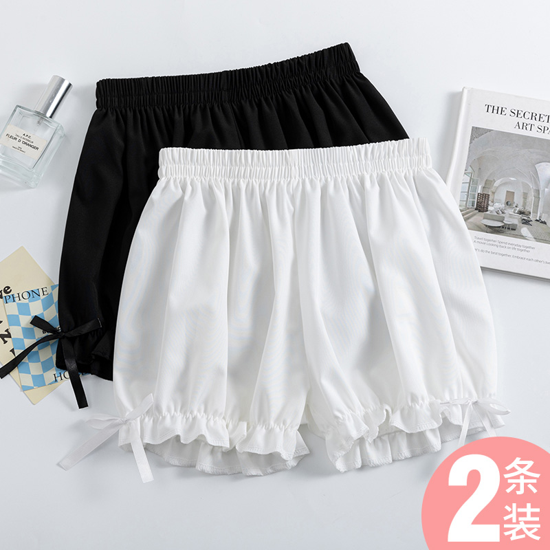 冰丝安全裤女夏季薄款防走光