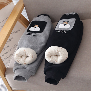 宝宝棉裤一条过冬2025冬天保暖宝宝加绒加厚男童夹棉运动裤童装