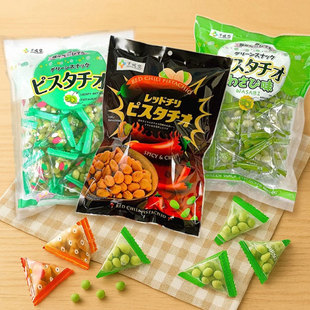 日本千成堂原味坚果芥末味脆皮开心果仁独立包装零食