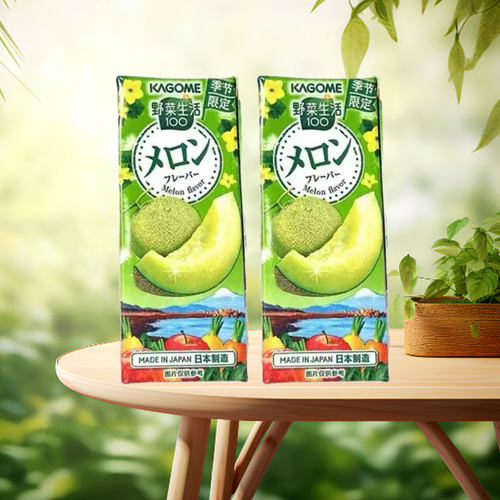日本进口可果美Kagome饮料野菜生活胡萝卜哈密瓜夏季限定