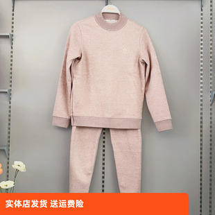 香蜜闺秀25405039妈妈款 中领防寒山羊毛绒圆领外套保暖舒适百搭款