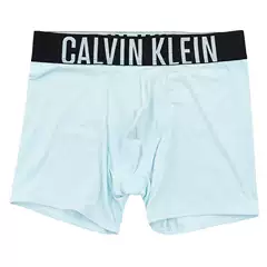 Free Gift with Purchase of 299: Ck Calvin Klein Men's Elastic Signature Wide Waistband Mid-Length Boxer Briefs Nb2594