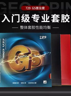 正品友谊729乒乓球胶皮GS普及套套胶乒乓球拍胶皮专用乒乓拍胶皮