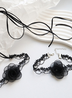 系带女仙女项链锁骨链批发