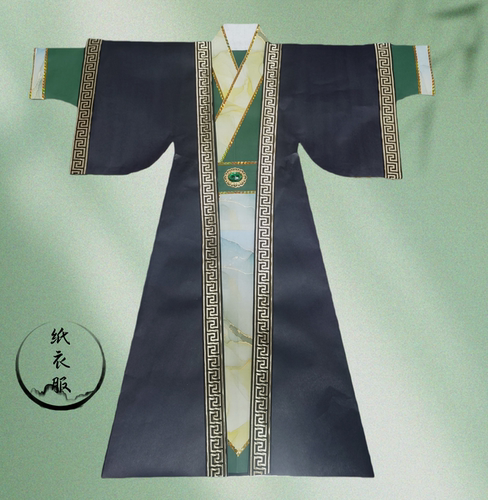 手工纸仙衣供奉祈福堂口师父仙袍三月三六月六法衣神仙衣服男款