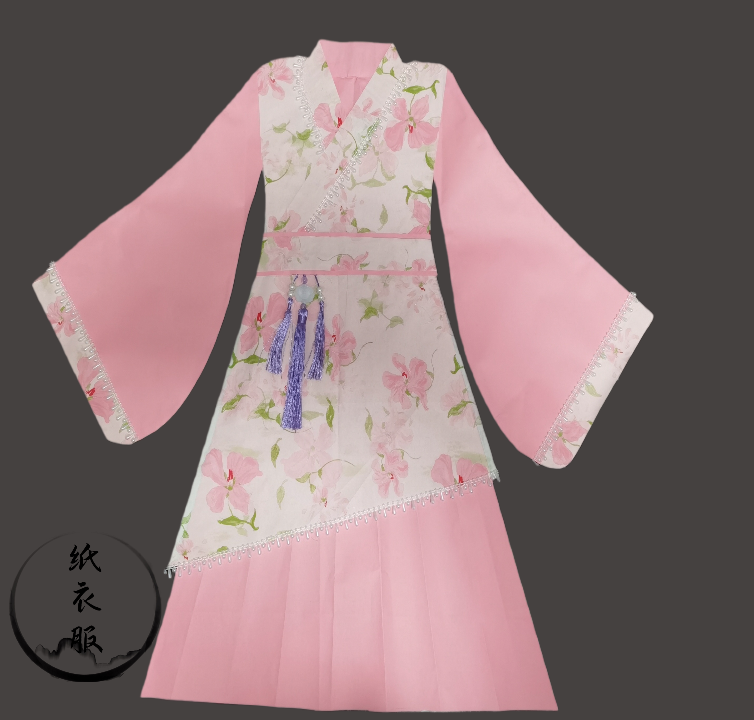 手工高档仙女冬季新品女长裙仙袍汉服上装