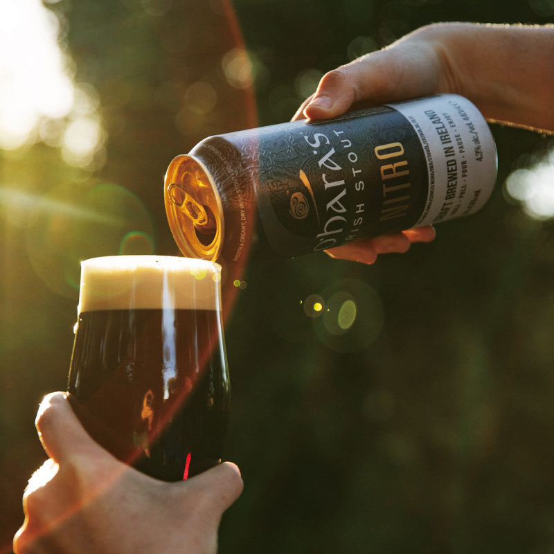 爱尔兰进口欧醇氏440ml原装正品世涛啤酒精酿黑啤氮气罐装10.8&deg;P